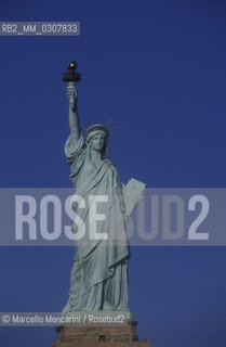 New York (1989). The Statue of Liberty / New York (1989). La Statua della libertà - ©Marcello Mencarini/Rosebud2
