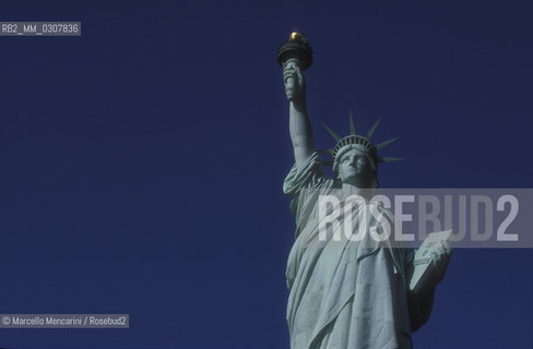 New York (1989). The Statue of Liberty / New York (1989). La Statua della libertà - ©Marcello Mencarini/Rosebud2