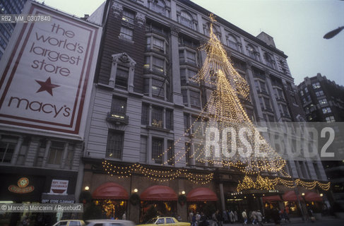 NEW YORK, Macys Department Stores ©Marcello Mencarini/Rosebud2