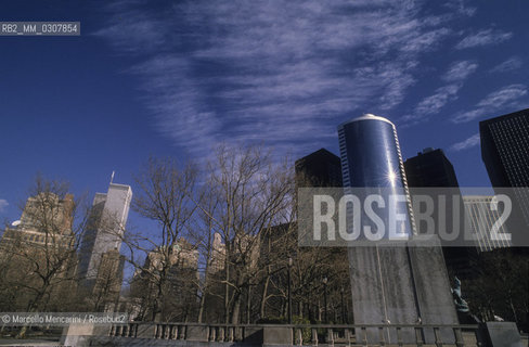 New York (1989). East Coast Memorial in Battery Park - ©Marcello Mencarini/Rosebud2