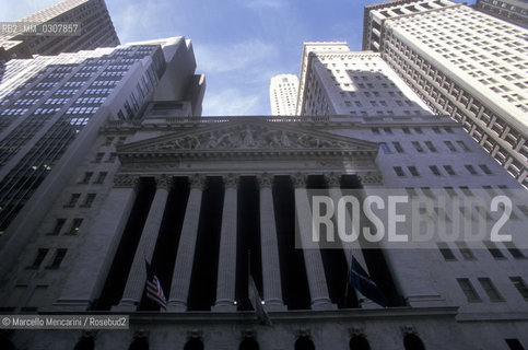New York Stock Exchange, located at 11 Wall Street in Lower Manhattan (2000) / Borsa di New York in Wall Street a Lower Manhattan (2000) - ©Marcello Mencarini/Rosebud2