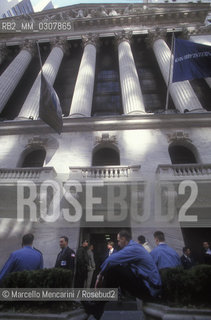 New York Stock Exchange, located at 11 Wall Street in Lower Manhattan (2000) / Borsa di New York in Wall Street a Lower Manhattan (2000) - ©Marcello Mencarini/Rosebud2