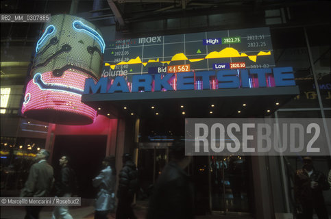New York, 2000. NASDAQ Market Site at Times Square - ©Marcello Mencarini/Rosebud2