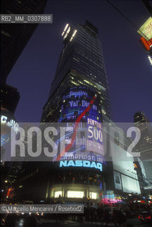 New York, 2000. NASDAQ Market Site at Times Square - ©Marcello Mencarini/Rosebud2