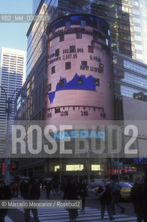 New York, 2000. NASDAQ Market Site at Times Square - ©Marcello Mencarini/Rosebud2