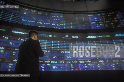 New York, 2000. NASDAQ Market Site at Times Square - ©Marcello Mencarini/Rosebud2