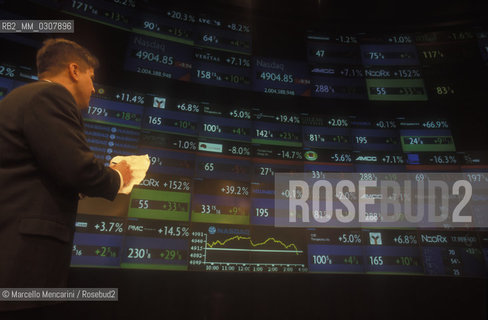 New York, 2000. NASDAQ Market Site at Times Square - ©Marcello Mencarini/Rosebud2