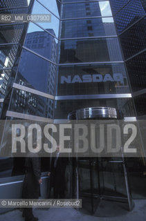 New York, 2000). NASDAQ Stock Market at Whitehall Street - ©Marcello Mencarini/Rosebud2