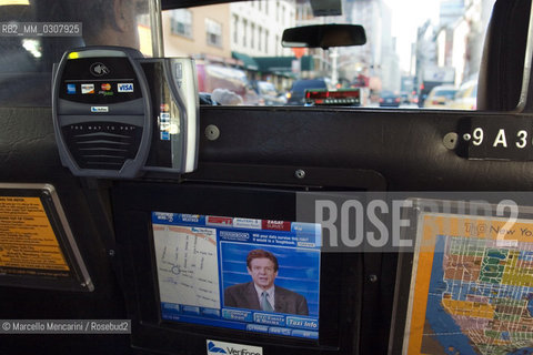 New York City, 2008. In a taxi cab - ©Marcello Mencarini/Rosebud2