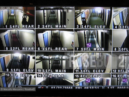 New York City, 2008. Surveillance system in the Carter Hotel / New York, 2008. Sistema di sorveglianza dellHotel Carter - ©Marcello Mencarini/Rosebud2