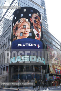 New York City, 2008, NASDAQ Market Site in Times Square - ©Marcello Mencarini/Rosebud2
