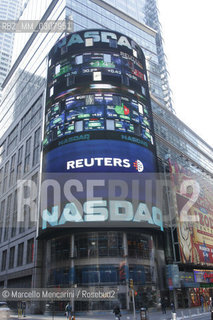 New York City, 2008, NASDAQ Market Site in Times Square - ©Marcello Mencarini/Rosebud2