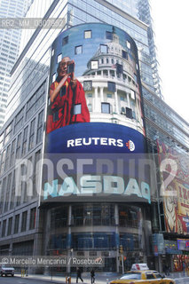 New York City, 2008, NASDAQ Market Site in Times Square - ©Marcello Mencarini/Rosebud2
