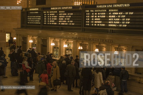 New York City, 2008. Grand Central Terminal / Stazione Centrale di New York (2008)- ©Marcello Mencarini/Rosebud2