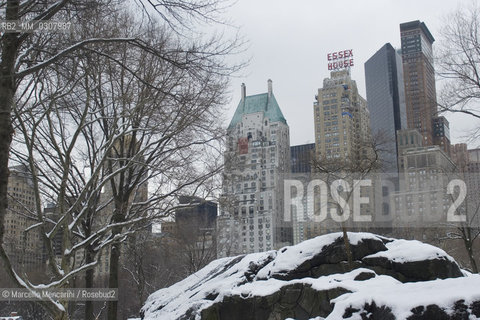 New York City, 2008. Snow in Central Park / New York, 2008. Neve a Central Park - ©Marcello Mencarini/Rosebud2