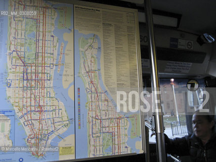 A bus in New York City (2008 / Autobus a New York (2008)) - ©Marcello Mencarini/Rosebud2