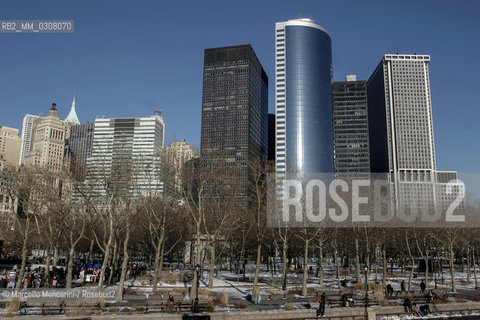 New York, 2008. Battery Park - ©Marcello Mencarini/Rosebud2
