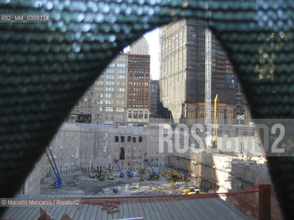 New York City, 2008. Ground Zero - ©Marcello Mencarini/Rosebud2