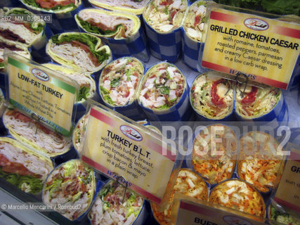 New York City, 2008. Del Monico Gourmet, delicatessen restaurant in Manhattan - ©Marcello Mencarini/Rosebud2