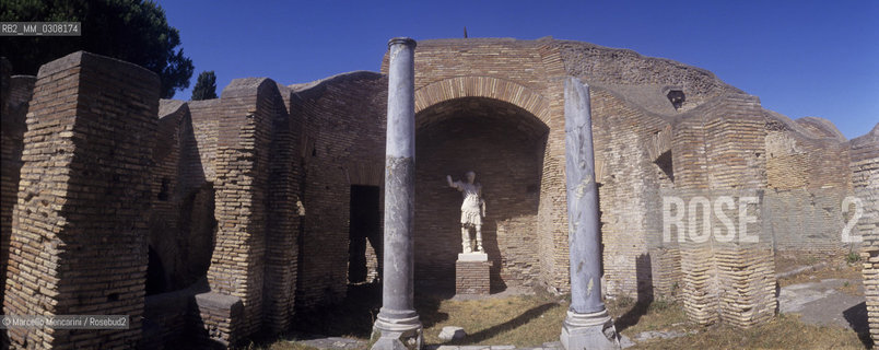 ANCIENT OSTIA, Schola of Trajan / OSTIA ANTICA, Schola di Traiano - ©Marcello Mencarini/Rosebud2