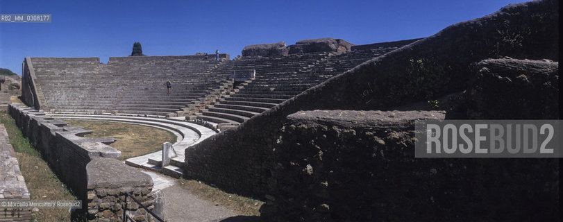 ANCIENT OSTIA, Roman Theater / OSTIA ANTICA, Teatro Romano - ©Marcello Mencarini/Rosebud2