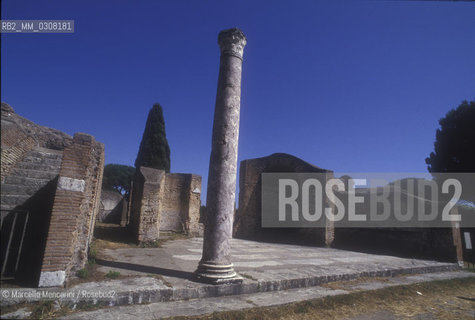 ANCIENT OSTIA, Schola of Trajan / OSTIA ANTICA, Schola di Traiano - ©Marcello Mencarini/Rosebud2