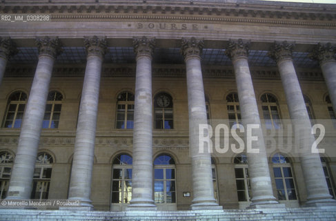 Paris Stock Exchange (Bourse de Paris), 1989 / Borsa di Parigi, 1989 - ©Marcello Mencarini/Rosebud2
