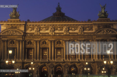 Paris Opera (Opéra de Paris), about 1995 / LOpéra di Parigi, 1995 circa - ©Marcello Mencarini/Rosebud2