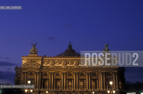 Paris Opera (Opéra de Paris), about 1995 / LOpéra di Parigi, 1995 circa - ©Marcello Mencarini/Rosebud2