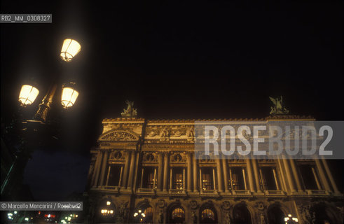 Paris Opera (Opéra de Paris), about 1995 / LOpéra di Parigi, 1995 circa - ©Marcello Mencarini/Rosebud2