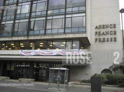 Paris, Agence France Press Headquarters / Parigi, sede dellAgence France Press (AFP) - 2008 Marcello Mencarini
 ©Marcello Mencarini/Rosebud2