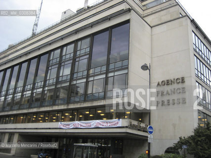 Paris, Agence France Press Headquarters / Parigi, sede dellAgence France Press (AFP) - 2008 Marcello Mencarini
 ©Marcello Mencarini/Rosebud2
