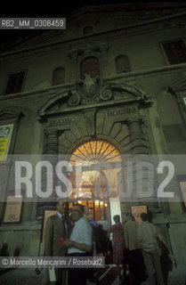 Pesaro, Rossini Opera Festival 1997. Rossini Theater / Pesaro, Rossini Opera Festival 1997. Il Teatro Rossini - ©Marcello Mencarini/Rosebud2