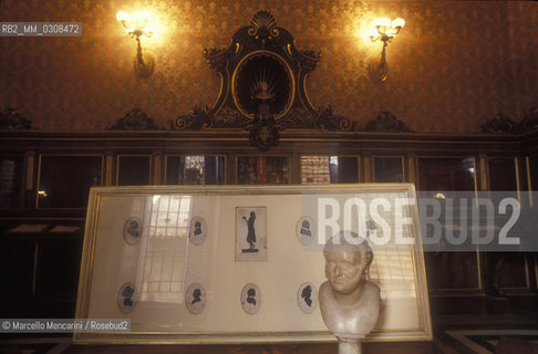 Pesaro, Rossini Opera Festival 1997. The Tempietto Rossiniano located in the seventeenth century Olivieri Palace,  purchased by the Rossini Foundation / Pesaro, Rossini Opera festival 1997. Il Tempietto Rossiniano situato nel secentesco Palazzo Olivieri, comprato  dalla Fondazione Rossini, centro di studi rossiniani - ©Marcello Mencarini/Rosebud2
