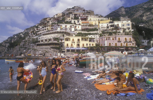 POSITANO (Italy). Beach / POSITANO (Salerno). Spiaggia - ©Marcello Mencarini/Rosebud2