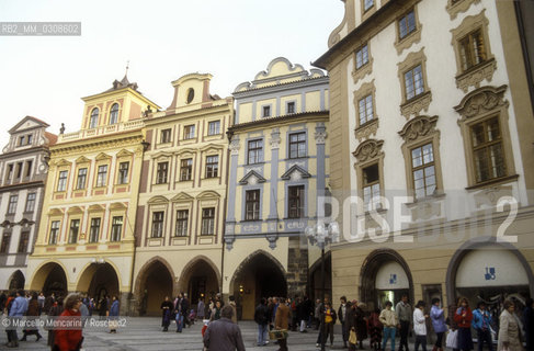 PRAGUE. Old Town Square (Staroměstské náměstí) / PRAGA, piazza della città vecchia (Staroměstské náměstí) - ©Marcello Mencarini/Rosebud2