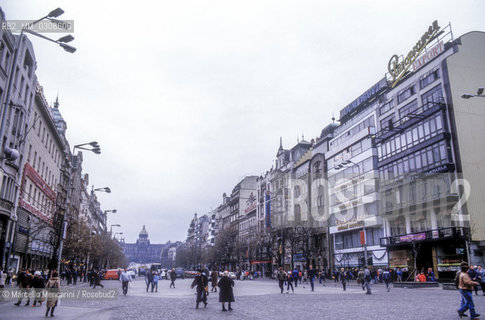 PRAGUE, Wenceslas Square (Václavské náměstí) / PRAGA, piazza Venceslao (Václavské náměstí) - ©Marcello Mencarini/Rosebud2