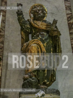 Galatina, Italy, Staue in the Church of Saints Peter an Paul (Chiesa Madre dei Santi Pietro e Paolo) / Galatina (Lecce), Statua nella chiesa Madre dei Santi Pietro e Paolo - ©Marcello Mencarini/Rosebud2