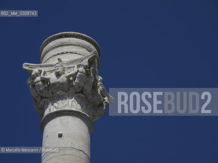 Brindisi, colonne di epoca romana che segnano la fine della via Appia - ©Marcello Mencarini/Rosebud2