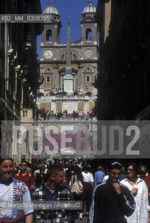 Roma, Via Condotti e Trinità dei Monti - ©Marcello Mencarini/Rosebud2