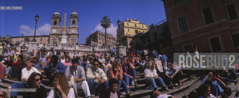 Rome, Piazza di Spagna view from Trinita dei Monti / Piazza di Spagna vista da Trinità dei Monti - ©Marcello Mencarini/Rosebud2
