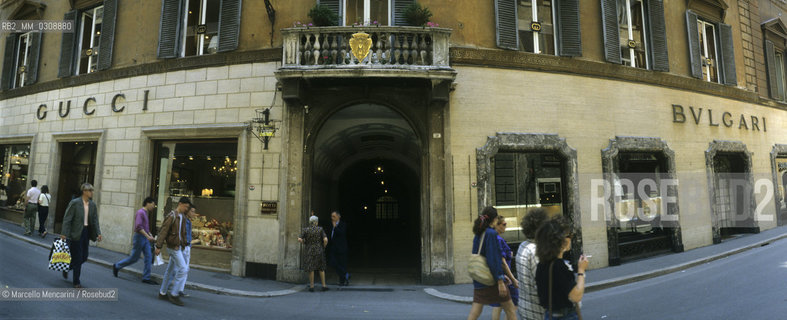 Roma, via Condotti - ©Marcello Mencarini/Rosebud2