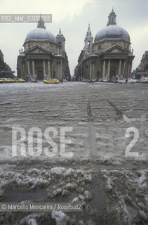 January 6, 1985. Snow in Rome / 6 gennaio 1985. Neve a Roma - ©Marcello Mencarini/Rosebud2