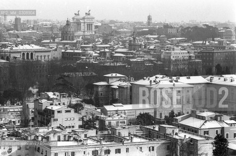 January 6, 1985. Snow in Rome / 6 gennaio 1985. Neve a Roma - ©Marcello Mencarini/Rosebud2