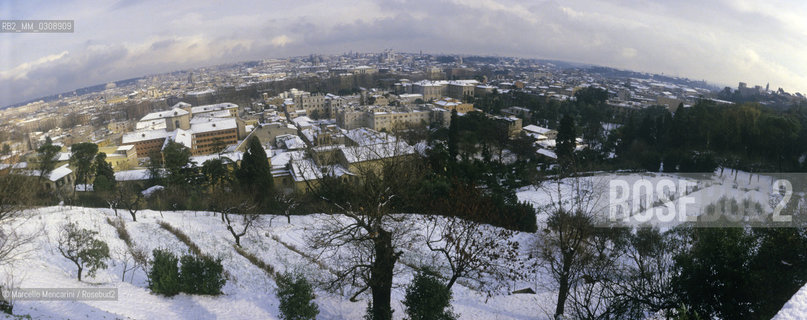 January 6, 1985. Snow in Rome / 6 gennaio 1985. Neve a Roma - ©Marcello Mencarini/Rosebud2