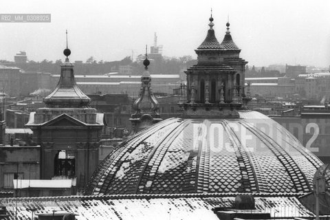January 6, 1985. Snow in Rome / 6 gennaio 1985. Neve a Roma - ©Marcello Mencarini/Rosebud2