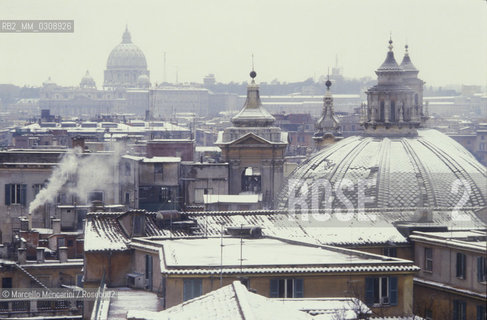 January 6, 1985. Snow in Rome / 6 gennaio 1985. Neve a Roma - ©Marcello Mencarini/Rosebud2