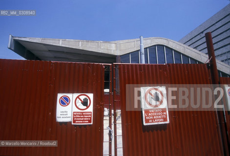Rome, 1998. Restoration work of the Termini Train Station / Roma, 1998. Restauro della stazione Termini - ©Marcello Mencarini/Rosebud2