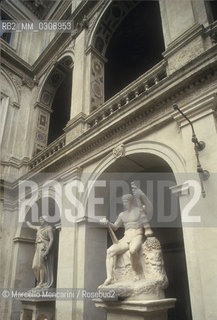 Rome, Inner courtyard of Palazzo Altemps / Roma, Cortile interno di Palazzo Altemps - ©Marcello Mencarini/Rosebud2