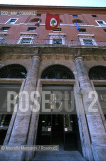 Rome, Via delle Botteghe Oscure, Aug 2000. Former headquarters of PCI (Italian Communist Party) / Roma, Via delle Botteghe Oscure, agosto 2000. Ex sede del PCI (Partito Comunista Italiano) - ©Marcello Mencarini/Rosebud2